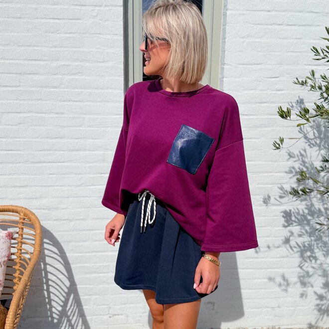 *Weekend Mood Skirt Navy