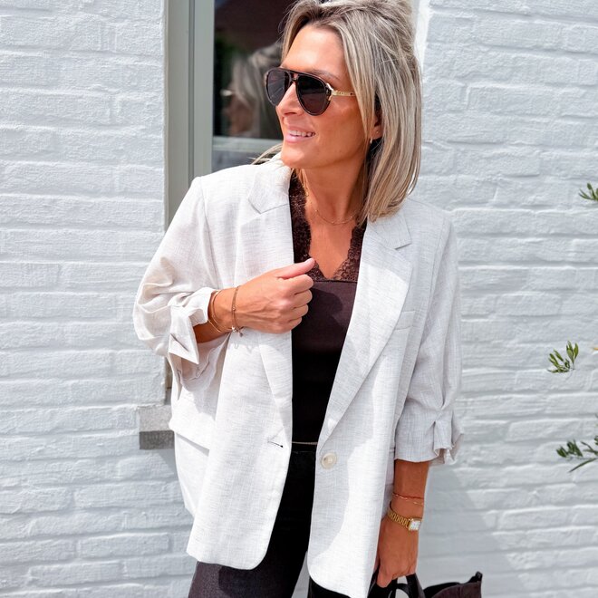 *Unique Sleeve Blazer