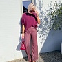 *Autumn Pinstripe Trouser Burgundy