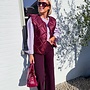 *The Everyday Puffer Gilet Bordeaux