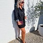 *Denim Fall Blouse Blue