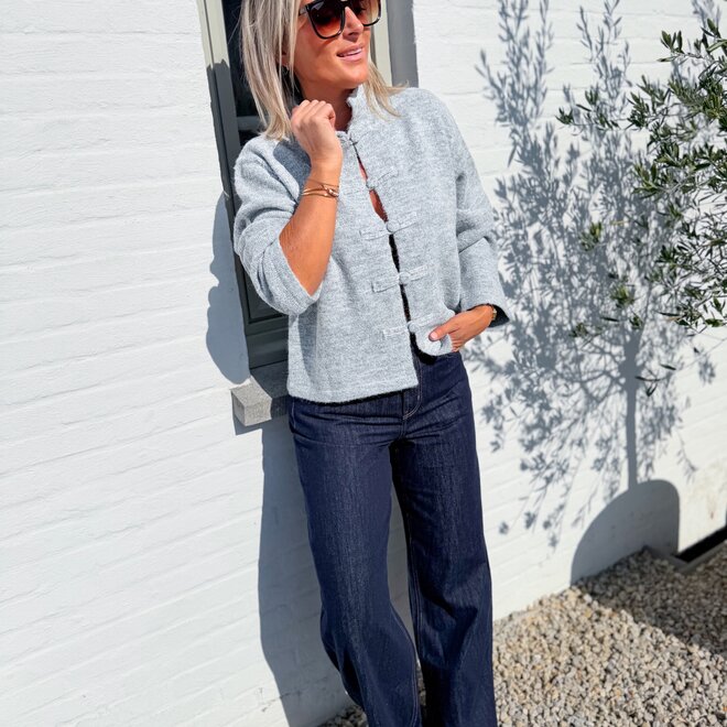 *Kyoto Cardigan Grey