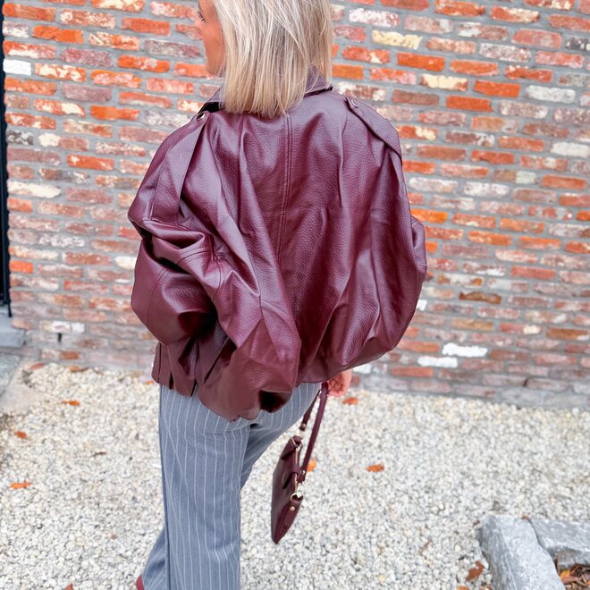 *Autumn Pinstripe Trouser Grey