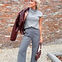 *Autumn Pinstripe Trouser Grey