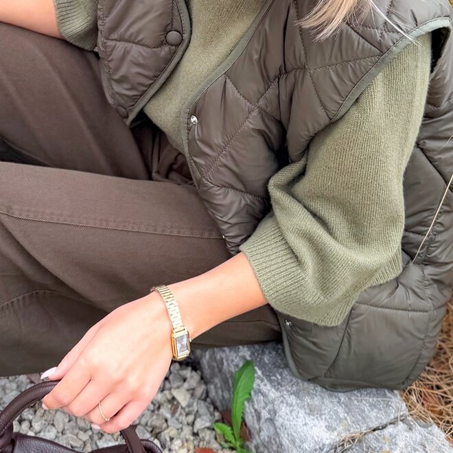 *The Everyday Puffer Gilet Kaki