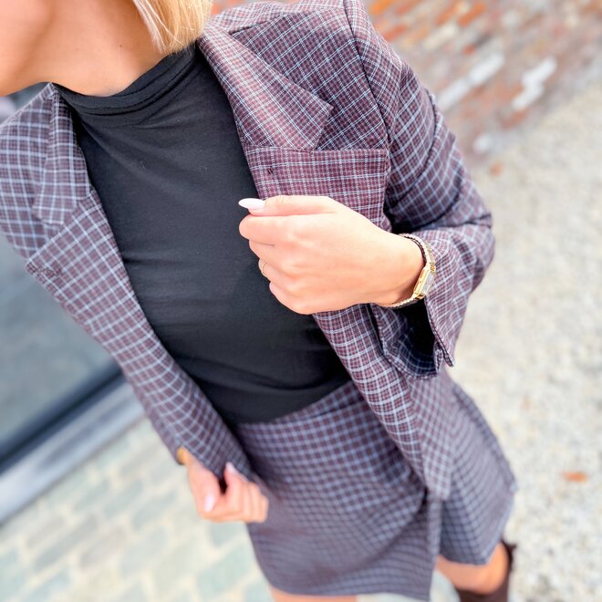 *Estate wrap blazer