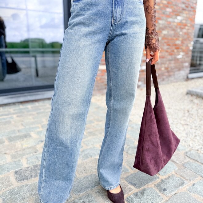 *Mid blue denim