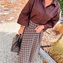 *The fluid blouse brown