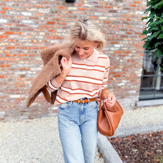 *Retro Stripe Knit
