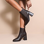 *Brown heel boot