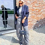 *Balloon suit trouser grey