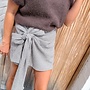 *Pied de poule skort
