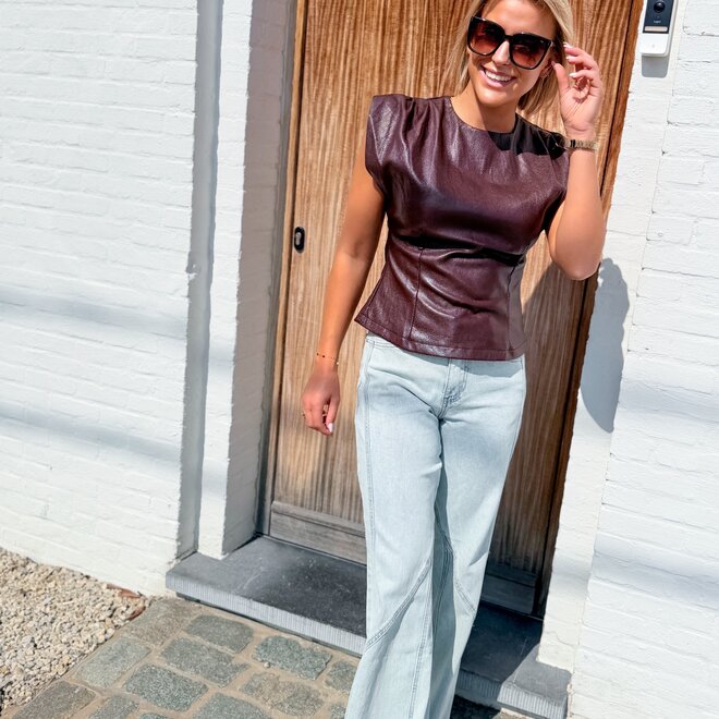 *Front seam jeans