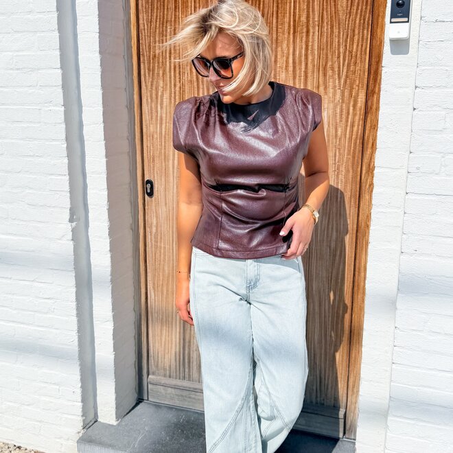 *Front seam jeans