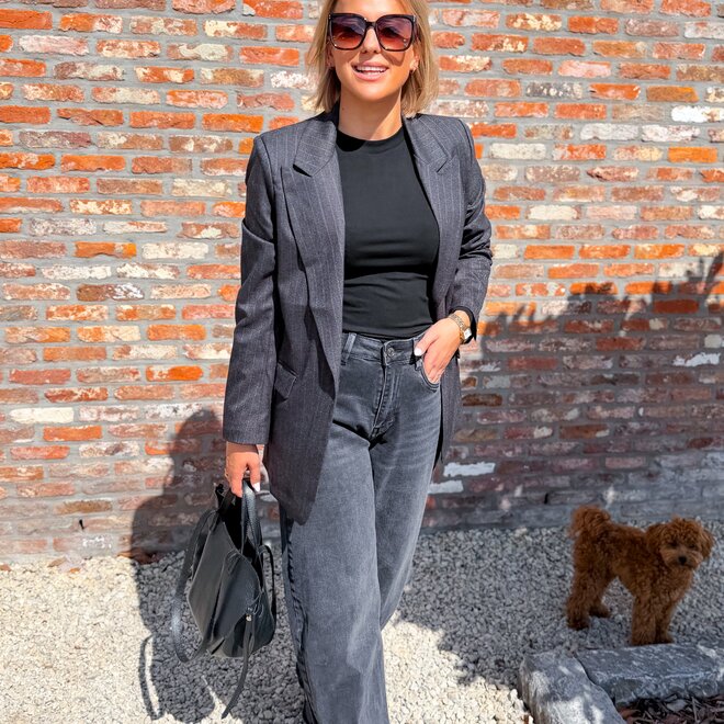 *The Confidence Blazer Grey