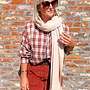 *Beige scarf