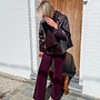 *Plum Wide Leg