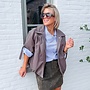 *Warm whisper jacket taupe