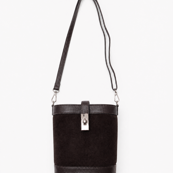 *Buckle bag brown