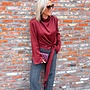*Cascade blouse bordeaux