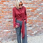 *The plaid trouser