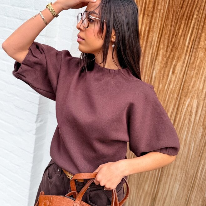 *Puff balloon blouse