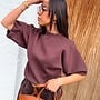 *Puff balloon blouse