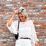 *First falling blouse beige