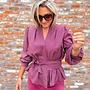 *Mosaïc blouse bordeaux