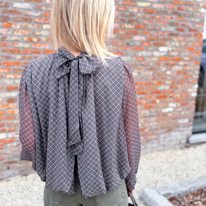 *Lattice blouse