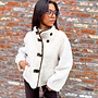 *Reversible jacket kaki