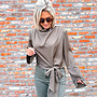 *Cascade blouse brown