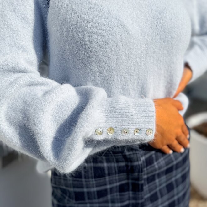 * The button sleeve light grey