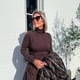 *The basic turtle neck brown