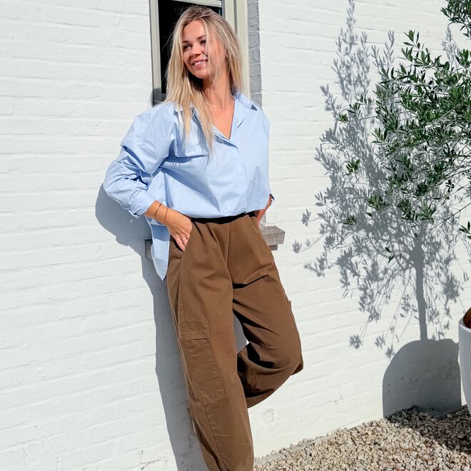 *Cargo pants muddy taupe