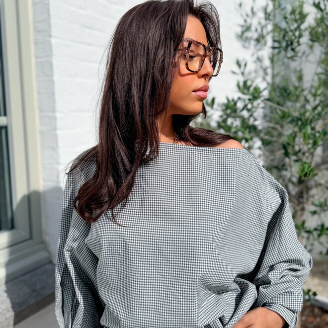 *Vichy top green