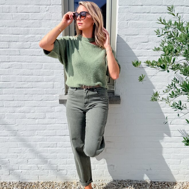 *Detail pull sage green