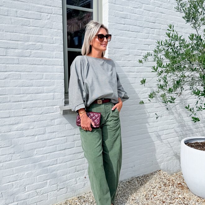 *Vichy top green
