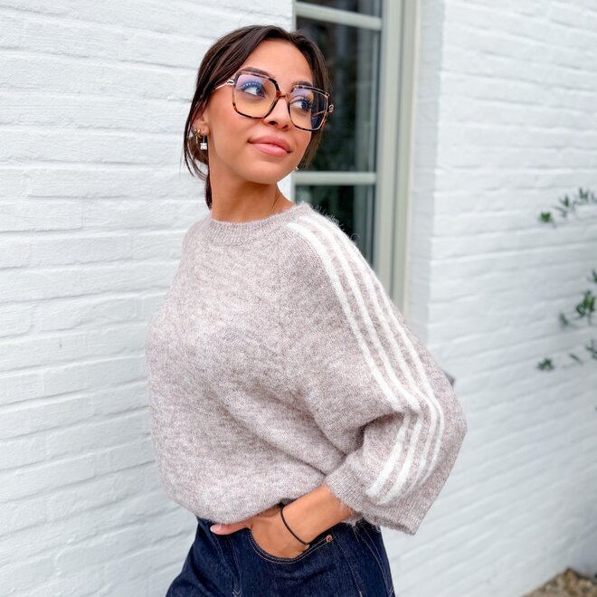 *Louvre knit taupe