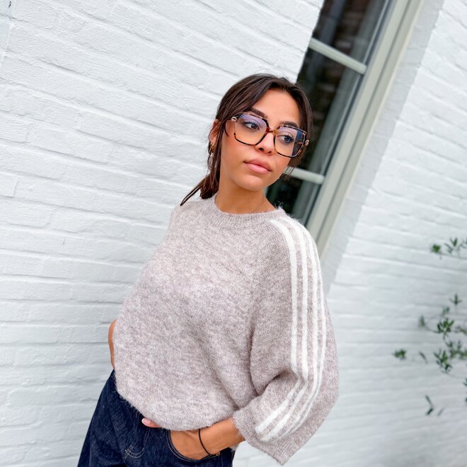 *Louvre knit taupe