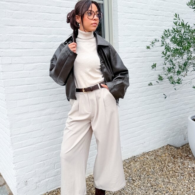 *Coffee brown jacket