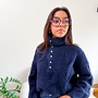* Cozy Cable Knit Navy