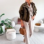 *Suede jacket kaki