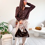 * The Button Blouse Brown
