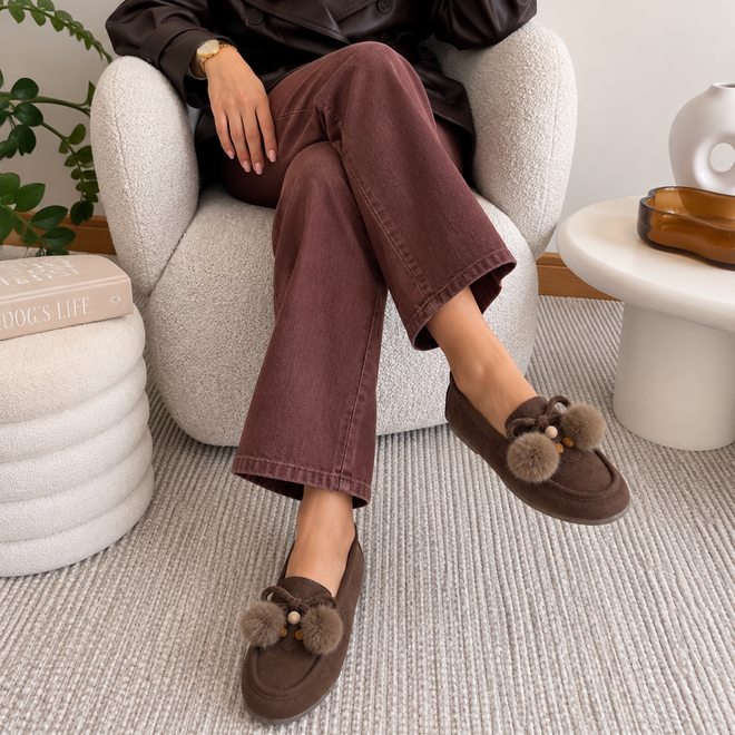 * The bonbon moccasin brown