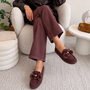 * The bonbon moccasin wine