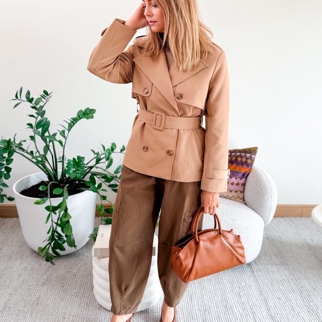 *Cargo pants muddy taupe