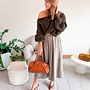 * Mid skirt Taupe