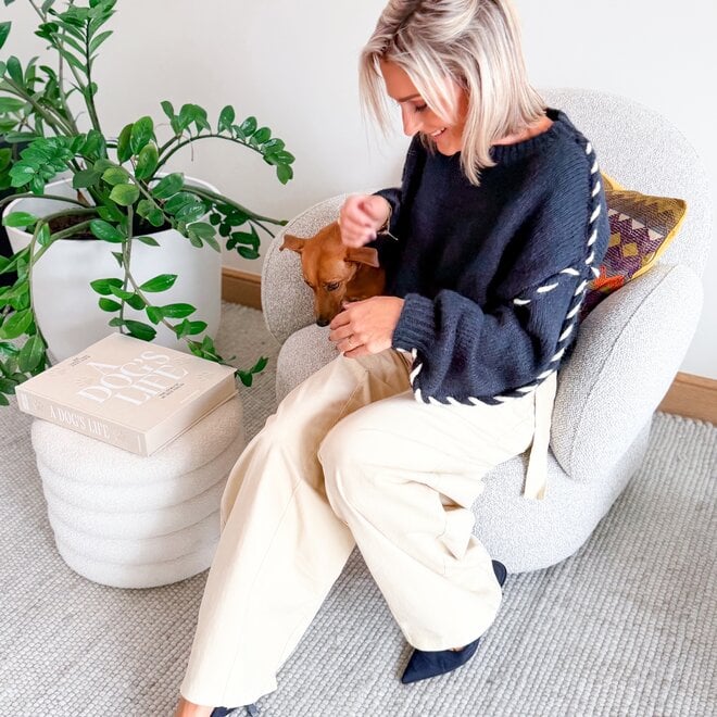 *Relaxed urban pants beige