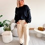 *Relaxed urban pants beige
